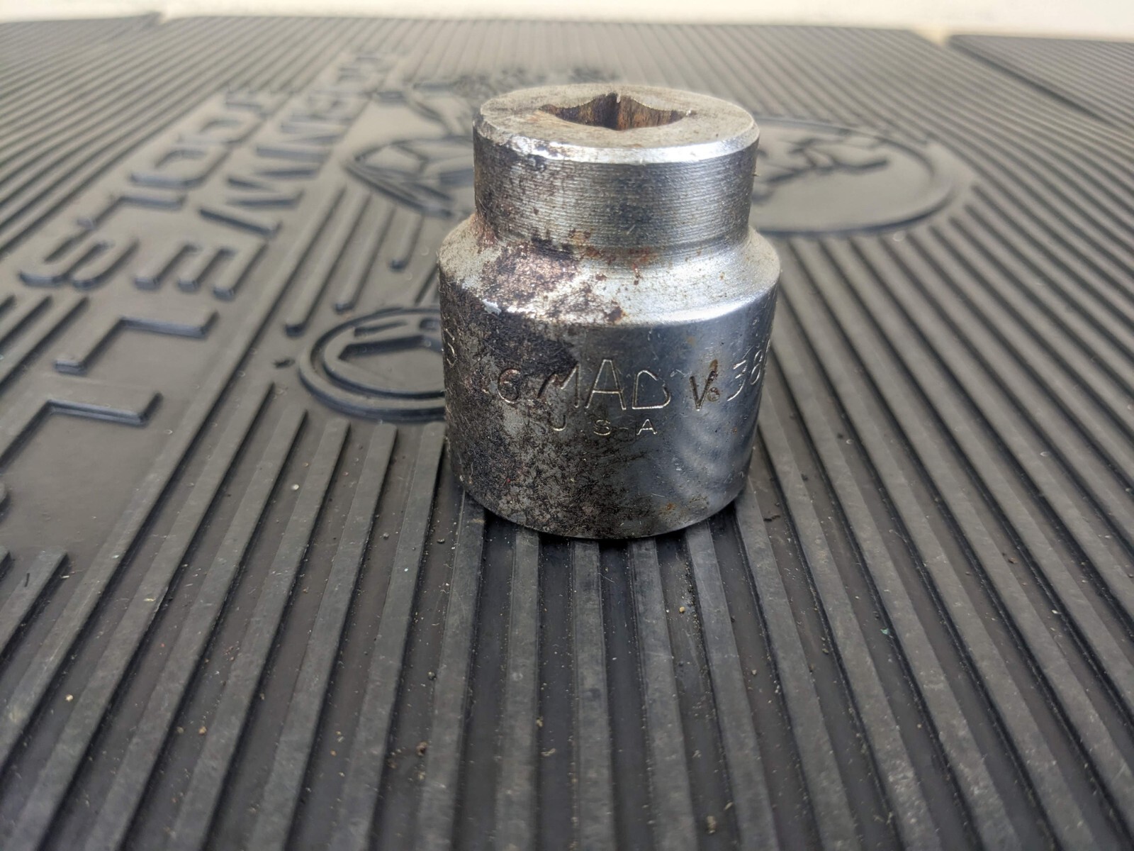 #bc498 Mac Tools USA 1-3/16″ 6 Point 1/2″ Drive Shallow Chrome Socket V386