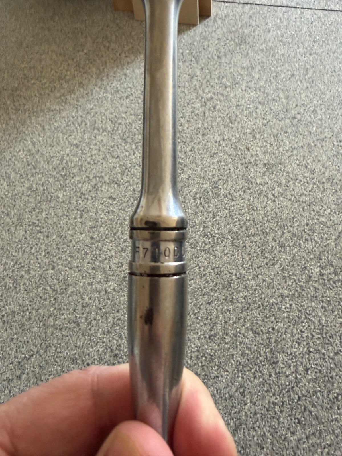 snap on 3/8 ratchet 7.75 inch long