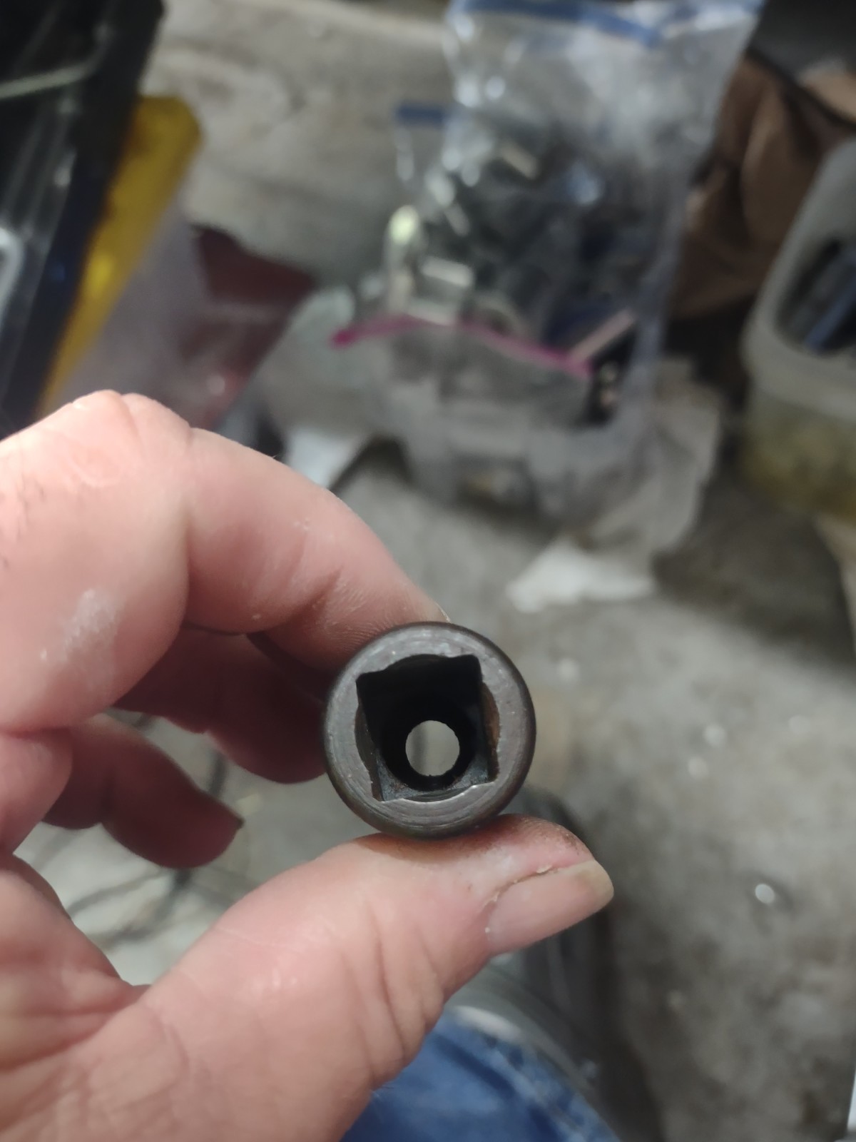Snap On 3/8 Double Square Impact Socket