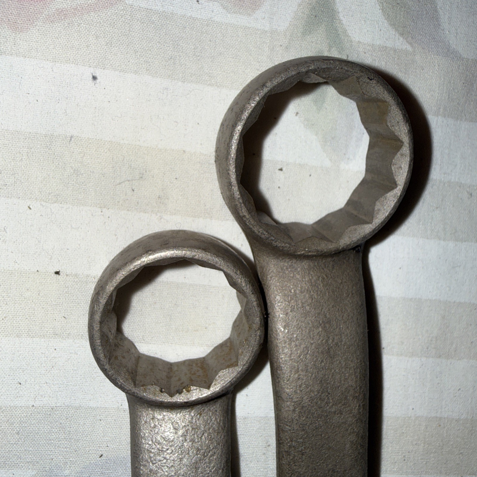 Vintage Artisan Box End Wrench’s #5&6. 15/16-1” And 13/16-7/8.