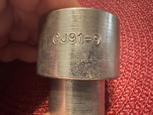 Snap On Ball Joint Bearing Press Adapters CJ-91-3, CJ-91-4, CJ-91-5, CJ-91-9