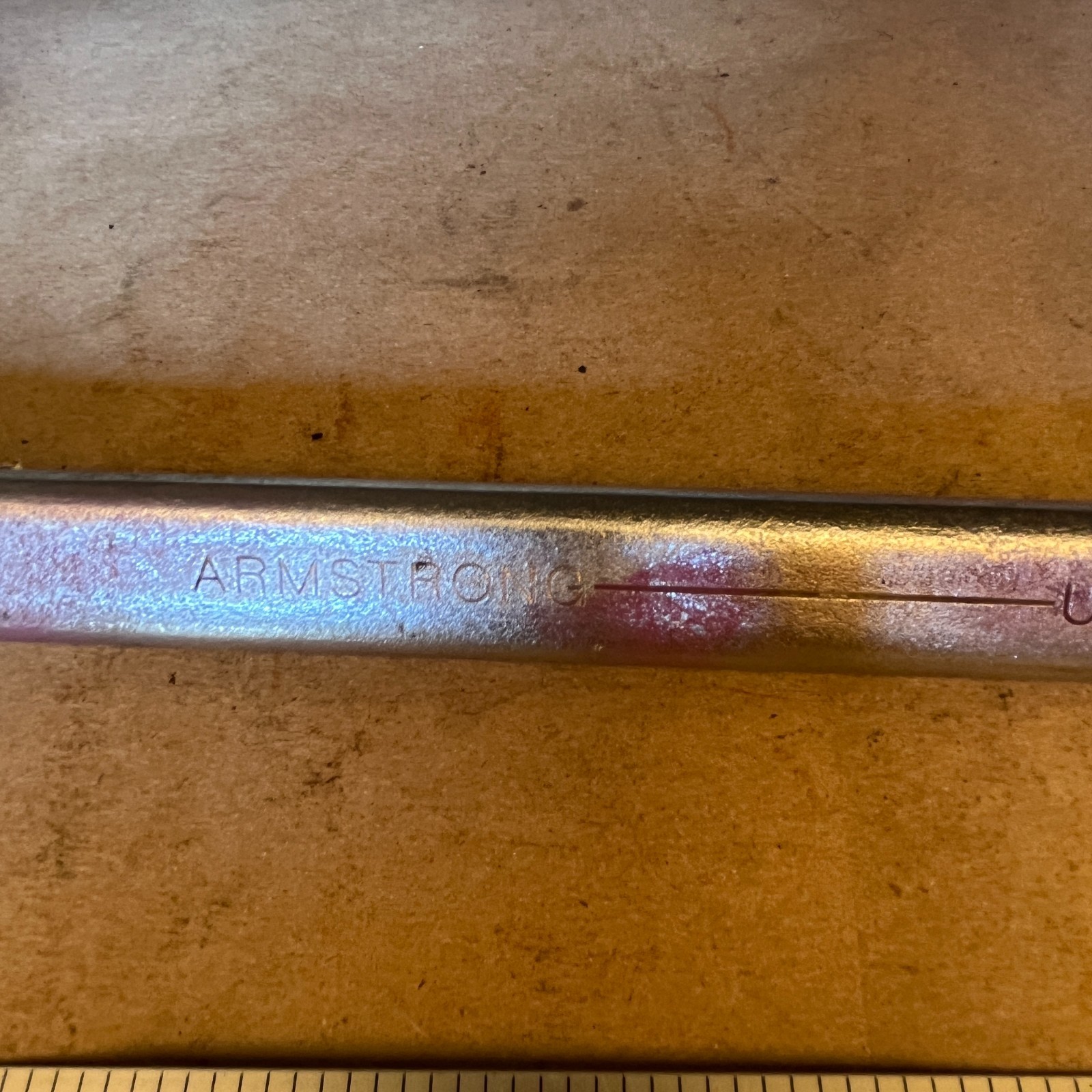 Armstrong 26-769 – 1-1/4″ x 1-1/16″ Offset Box End Wrench Vintage USA Made Tool