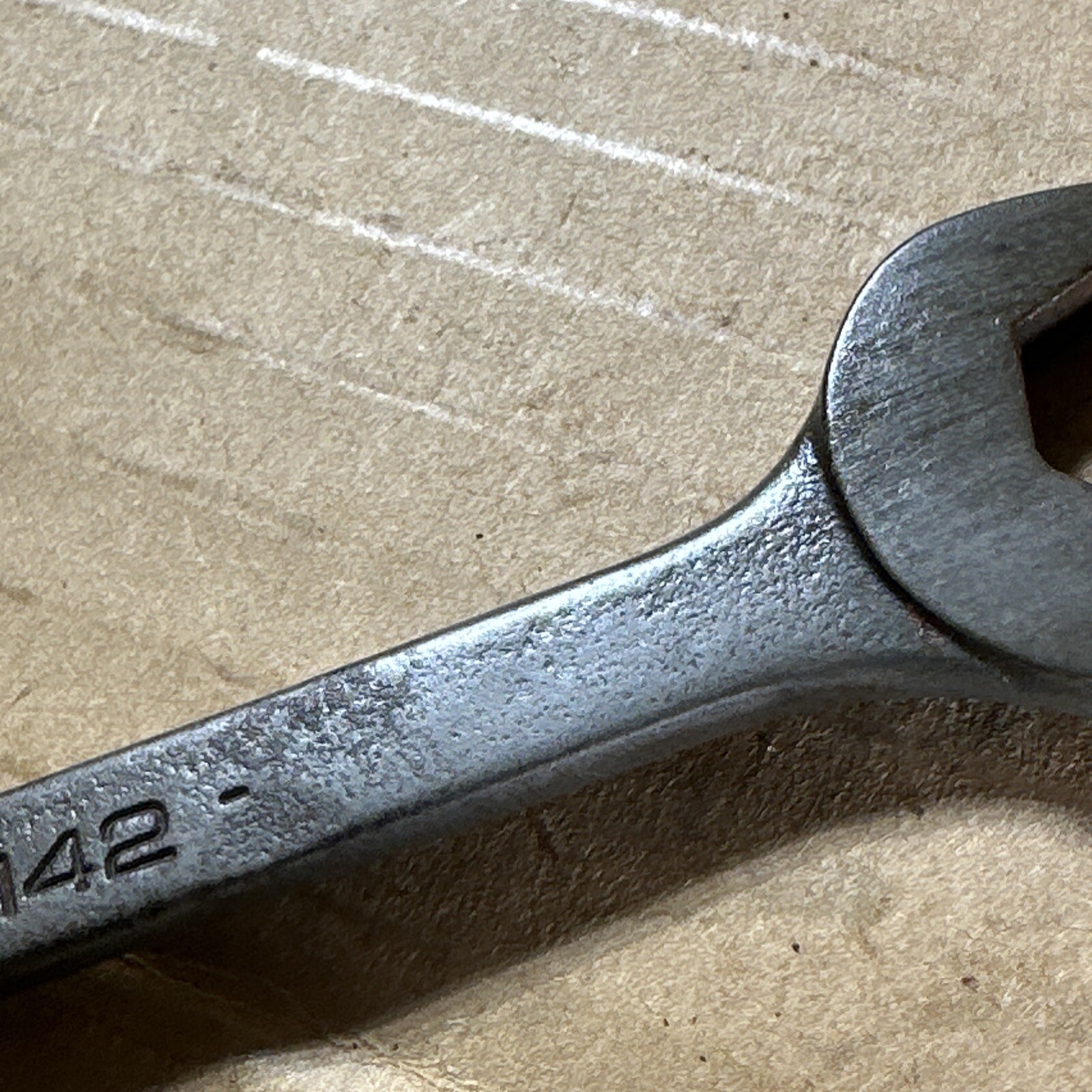 MATCO USA WCHB 142, SAE 7/16” Combination Wrench 12 Pt. Industrial Black Finish