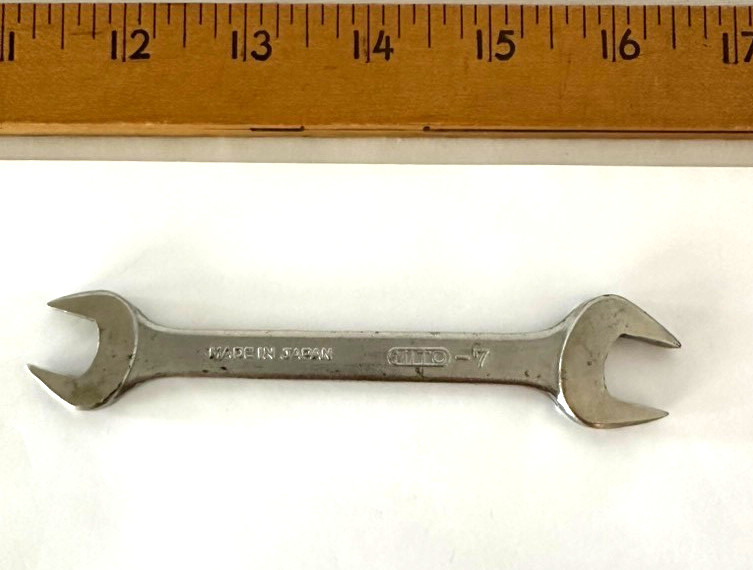 Kawasaki Motorcycle Mito-7 Open End Wrench Metric 12 & 13mm~~Under Seat Tool Kit