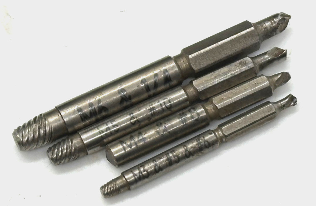 🇺🇸 Drill Out Tools Screw Micro Power Extractor Set Lot Broken Remover Bolt