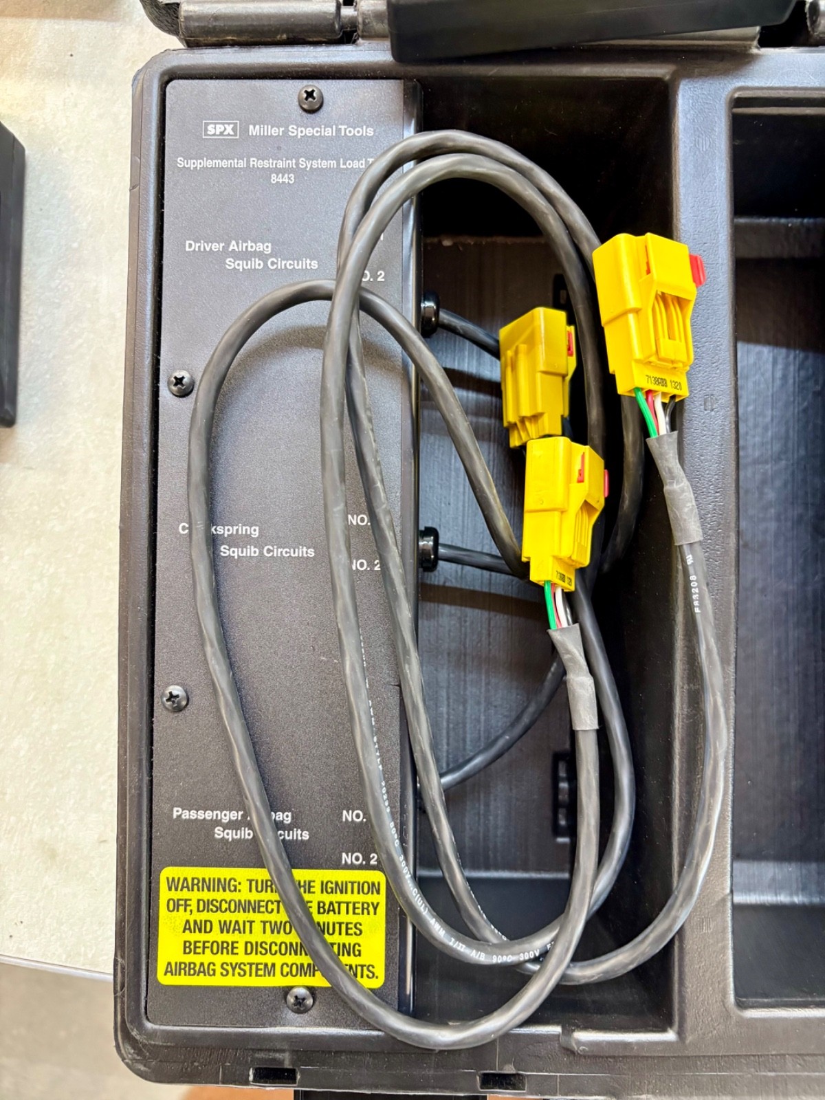 MILLER 8443D SRS Load Tool WITH COMPLETE ADAPTER BUNDLE ——– NEW OLD STOCK!