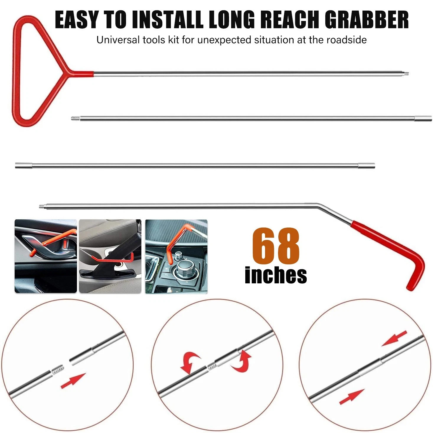 24PCS Professional Car Door Window Emergency Open Unlock Lock Out Auto Tool NEW