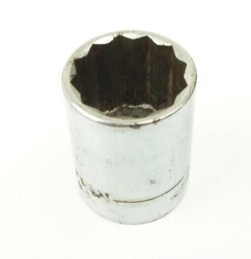 Craftsman -G- 7/8″ 12 Point Shallow Chrome Socket 1/2″ Drive 47512 USA