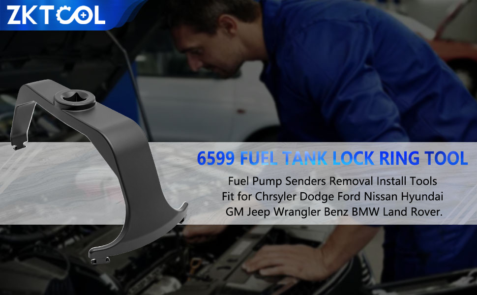6599 Fuel Tank Lock Ring Tool For Ford Nissan Hyundai Jeep Benz BMW Land Rover