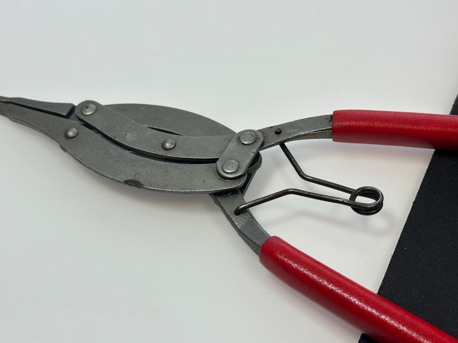 🇺🇸 Snap-on Tools USA RED Soft Grip High-Leverage Snap Ring Pliers, SRP5C