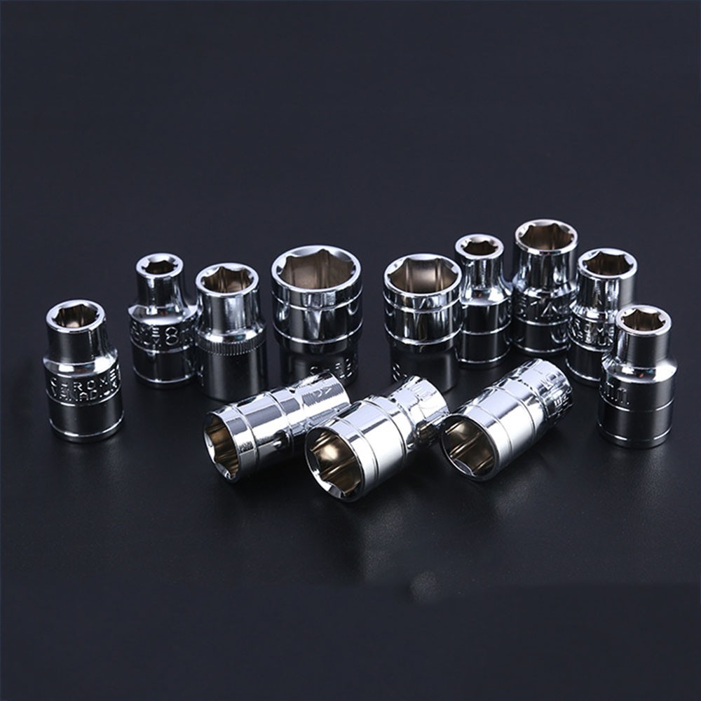 1/2″ Drive 6 Point Shallow & Deep Metric Socket 8mm-32mm Standard Sockets Cr-v ！