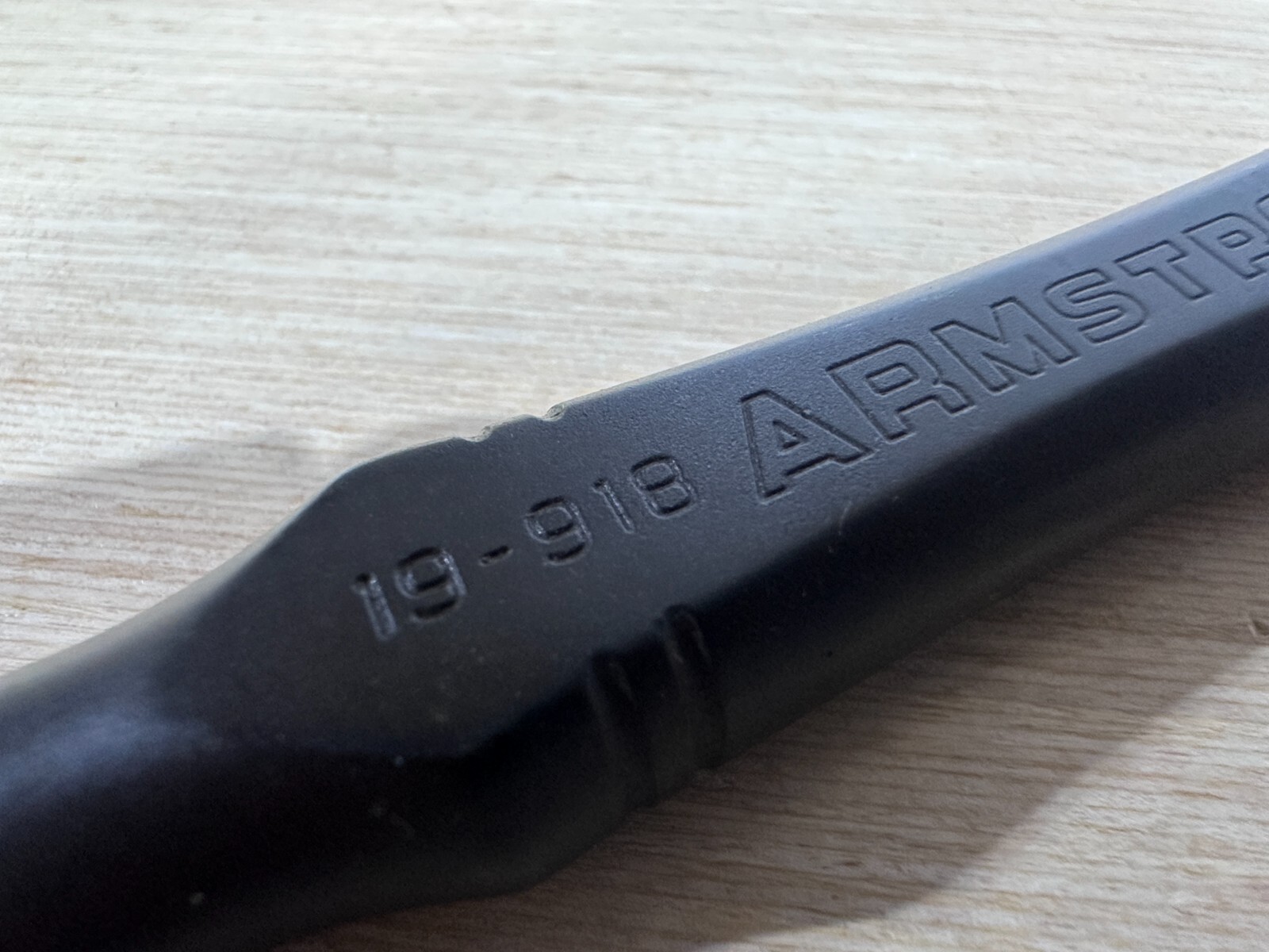 NOS Armstrong Tools USA 19-918 Black Industrial Finish Breaker Bar, 3/8″ Drive