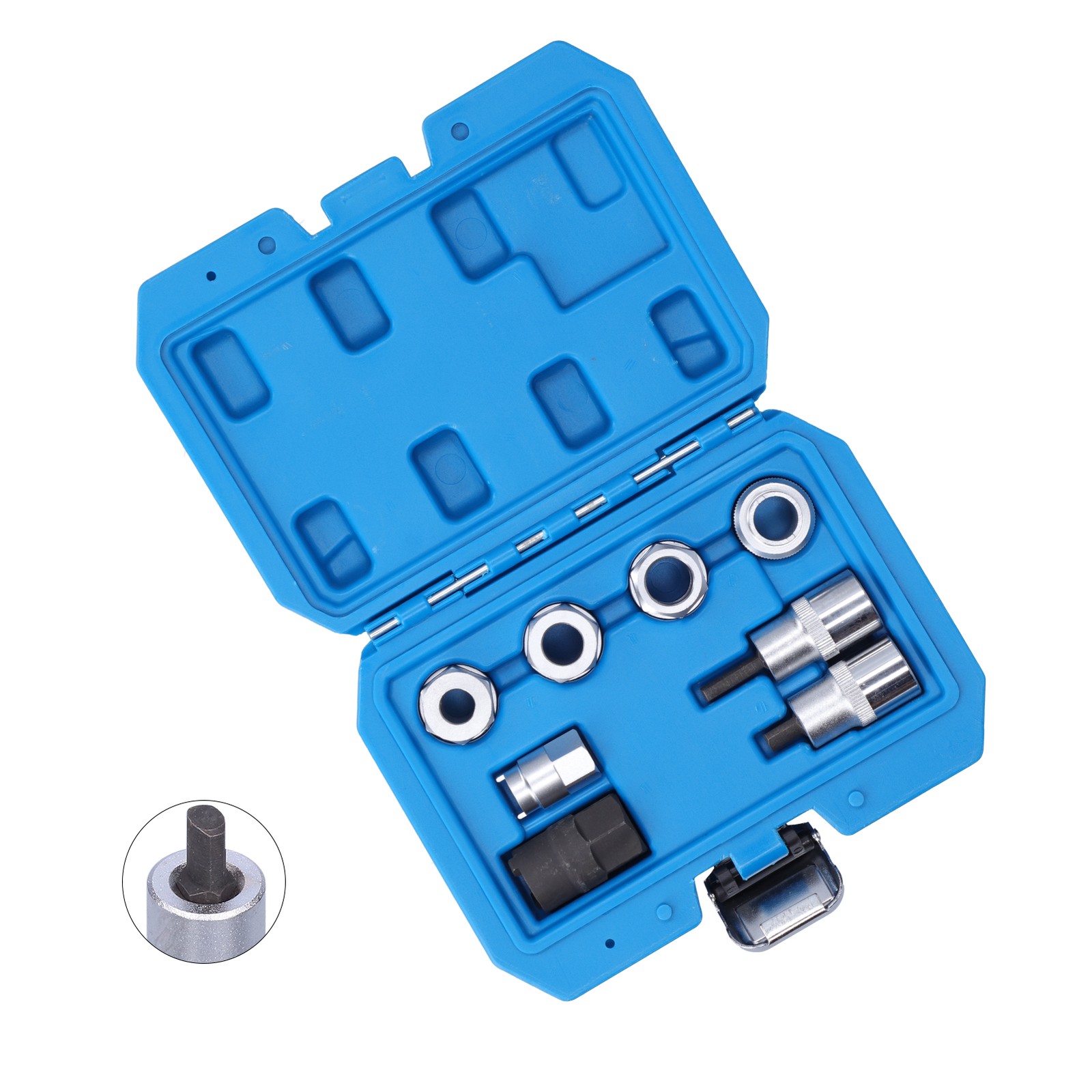 Car 8PCS Strut Nut Socket Steel Alloy Key Automobile Repairing Kits For Motorcar