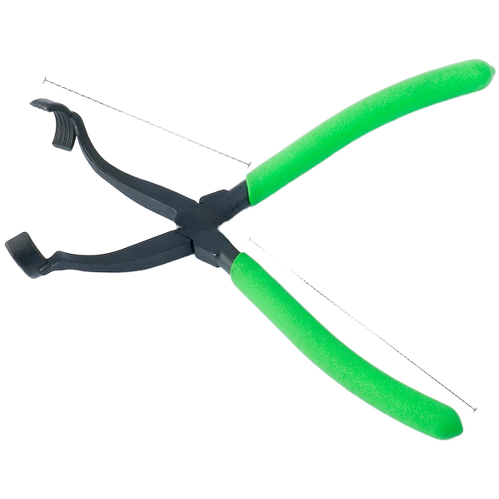 Automotive Spring Clamp Pliers Drum Brake 45# Steel 195mm Plastic Grip