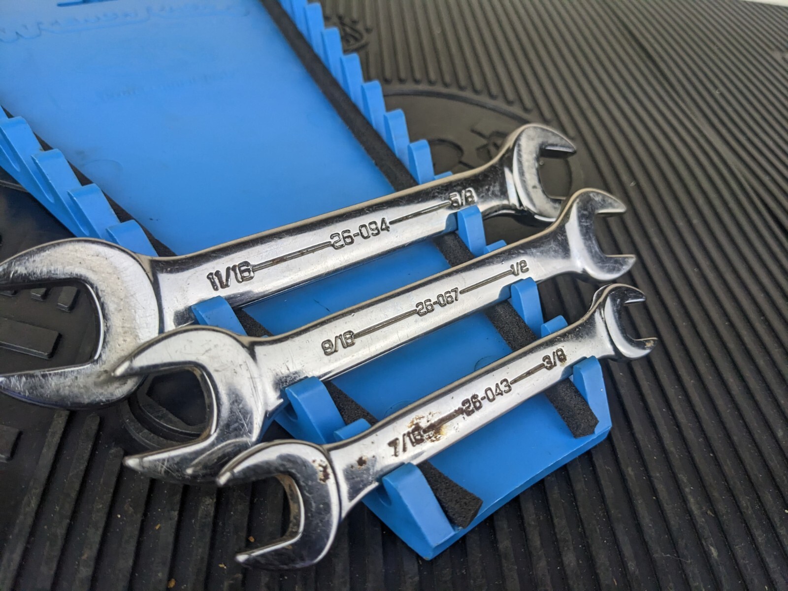 #ax358 Armstrong Tools USA 3pc SAE Double Open End Wrench Set 3/8″ – 11/16″ GMTK