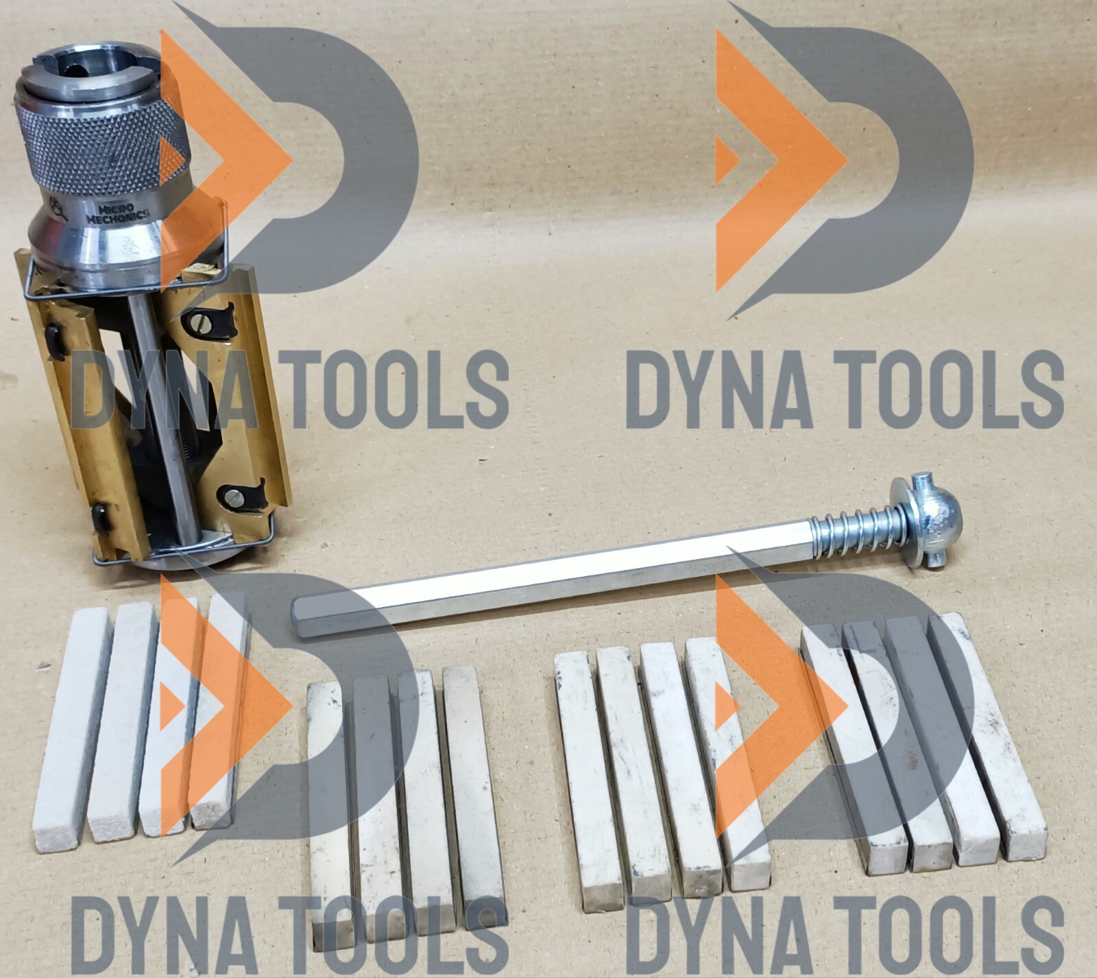 45 TO 65MM Honing Machine With Stones -Hall Toledo Type Cylinder Engine Hone Kit