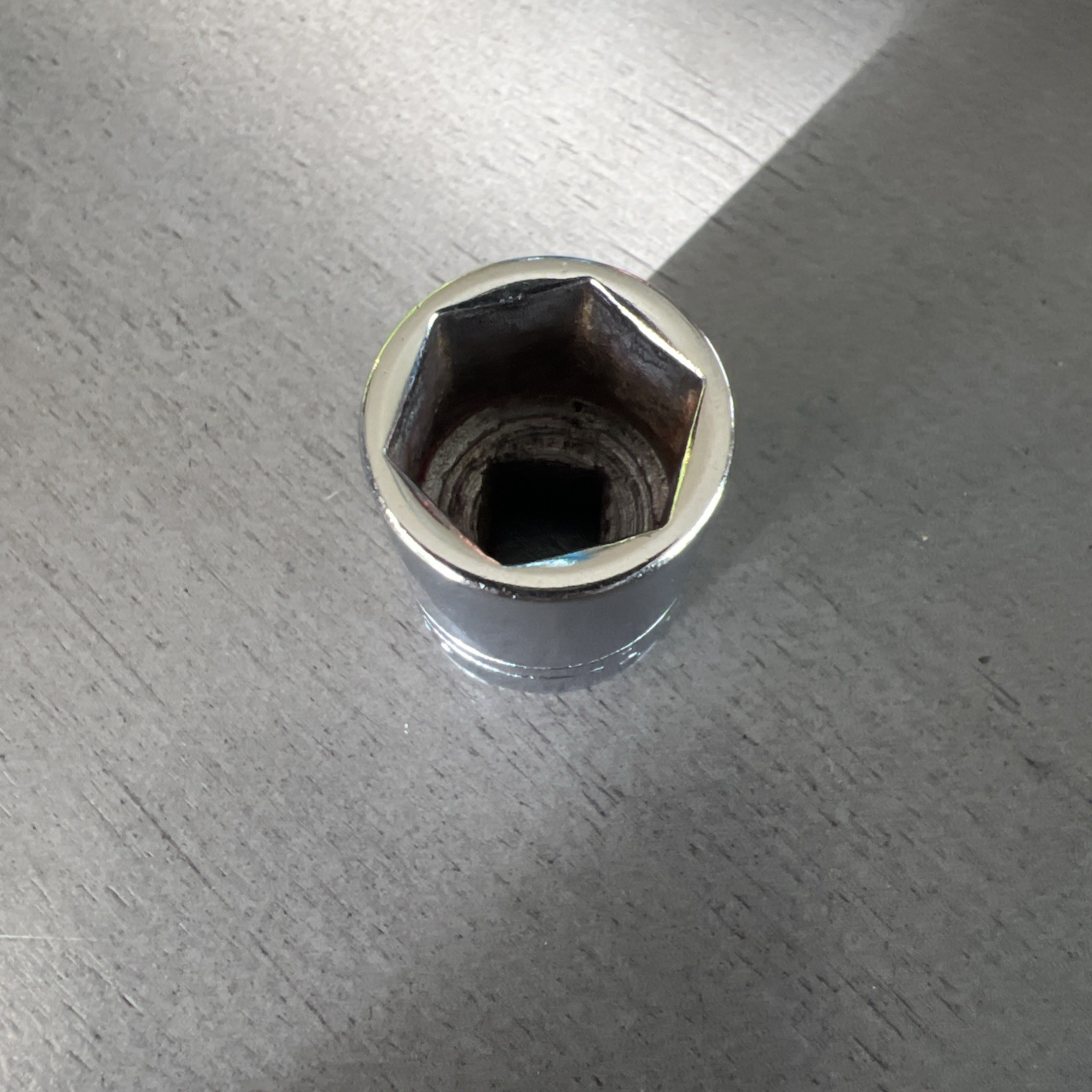 Craftsman USA 1/2″ Socket 6 Point 1/4″ Drive V 43499 (Two Lines)