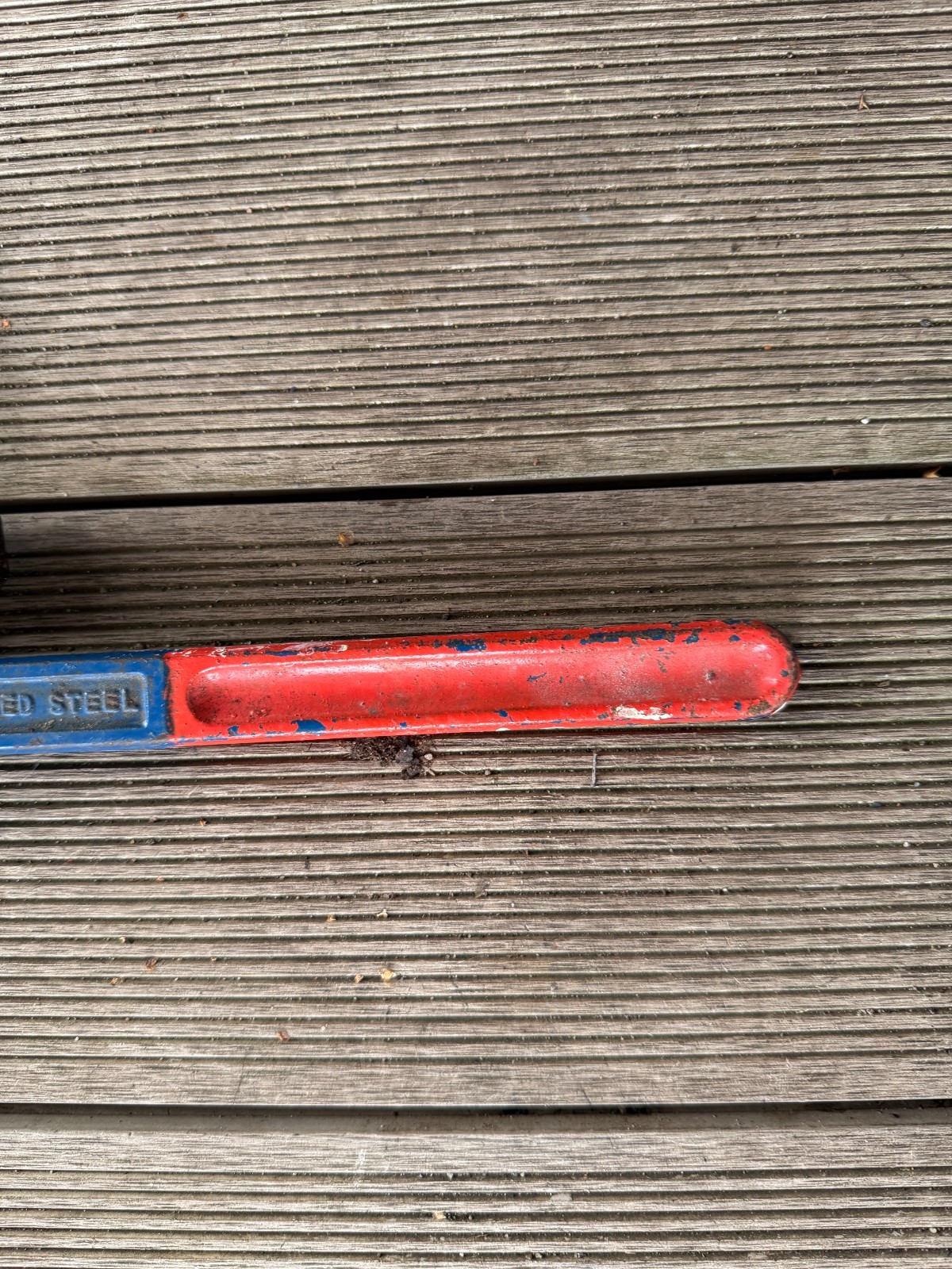 Record 14 Stilson Adjustable Pipe Wrench Spanner Vintage