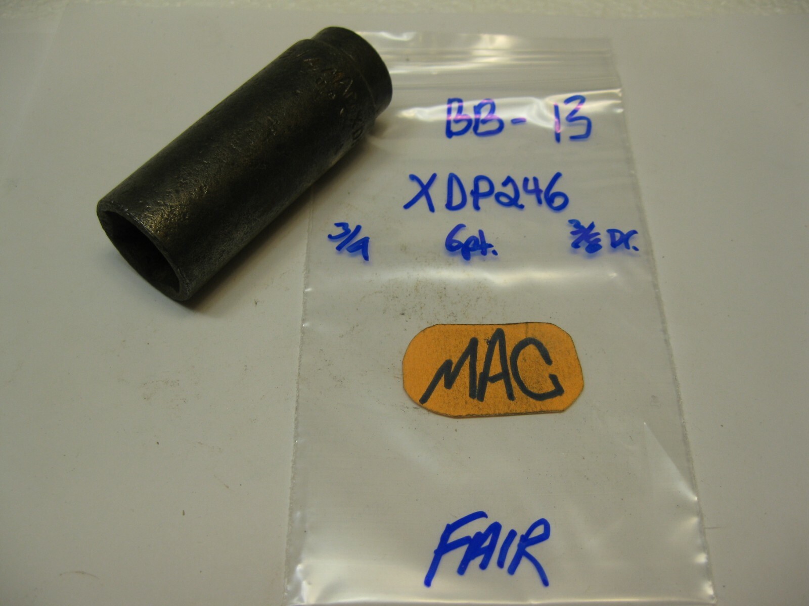 MAC tools 3/8″ drive 3/4″ SAE 6 point DEEP Impact Socket XDP246 USA