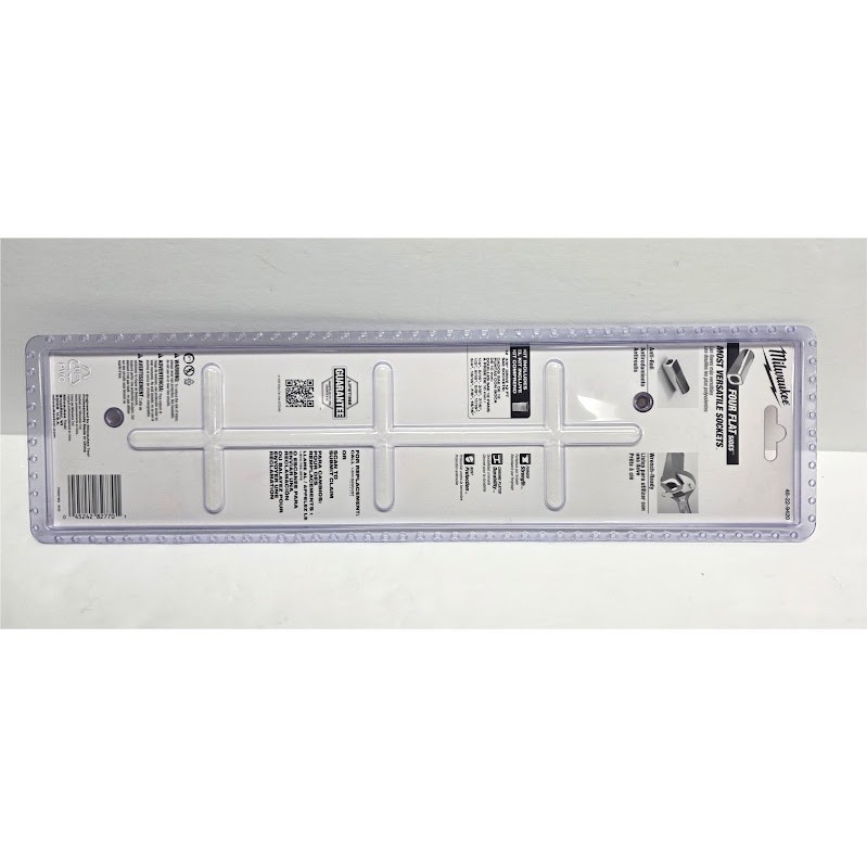 Milwaukee 48-22-9420 12-Piece 3/8″ Drive 12-Point SAE Socket Set – FOUR FLAT