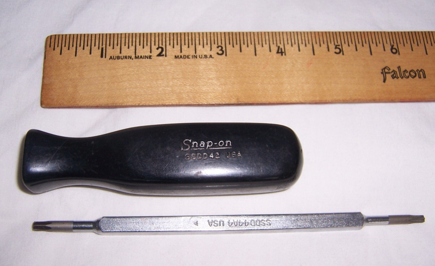 Snap-on SSDD42 Screwdriver With Interchangeable Blade SSDD44A4 Torx T15-T20