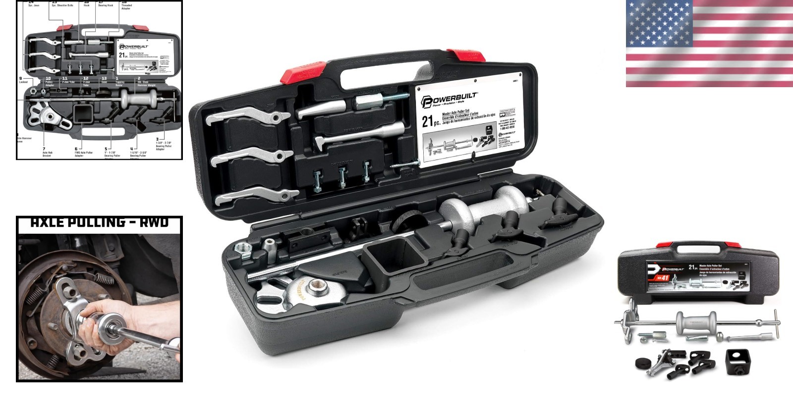 Portable Case & Clear Instructions Included
