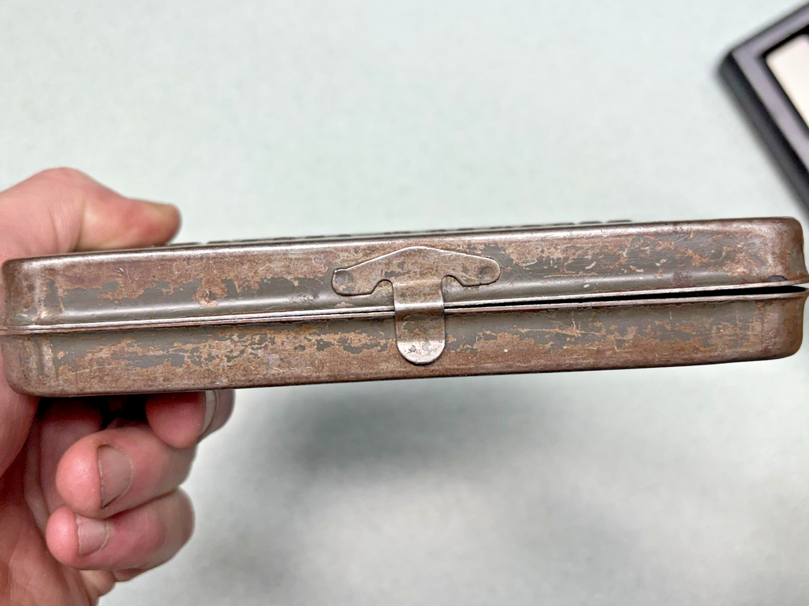 Vintage Snap-On Early Socket Wrench Set Case TM 6 7 8 11 E date 1944 RARE WWII