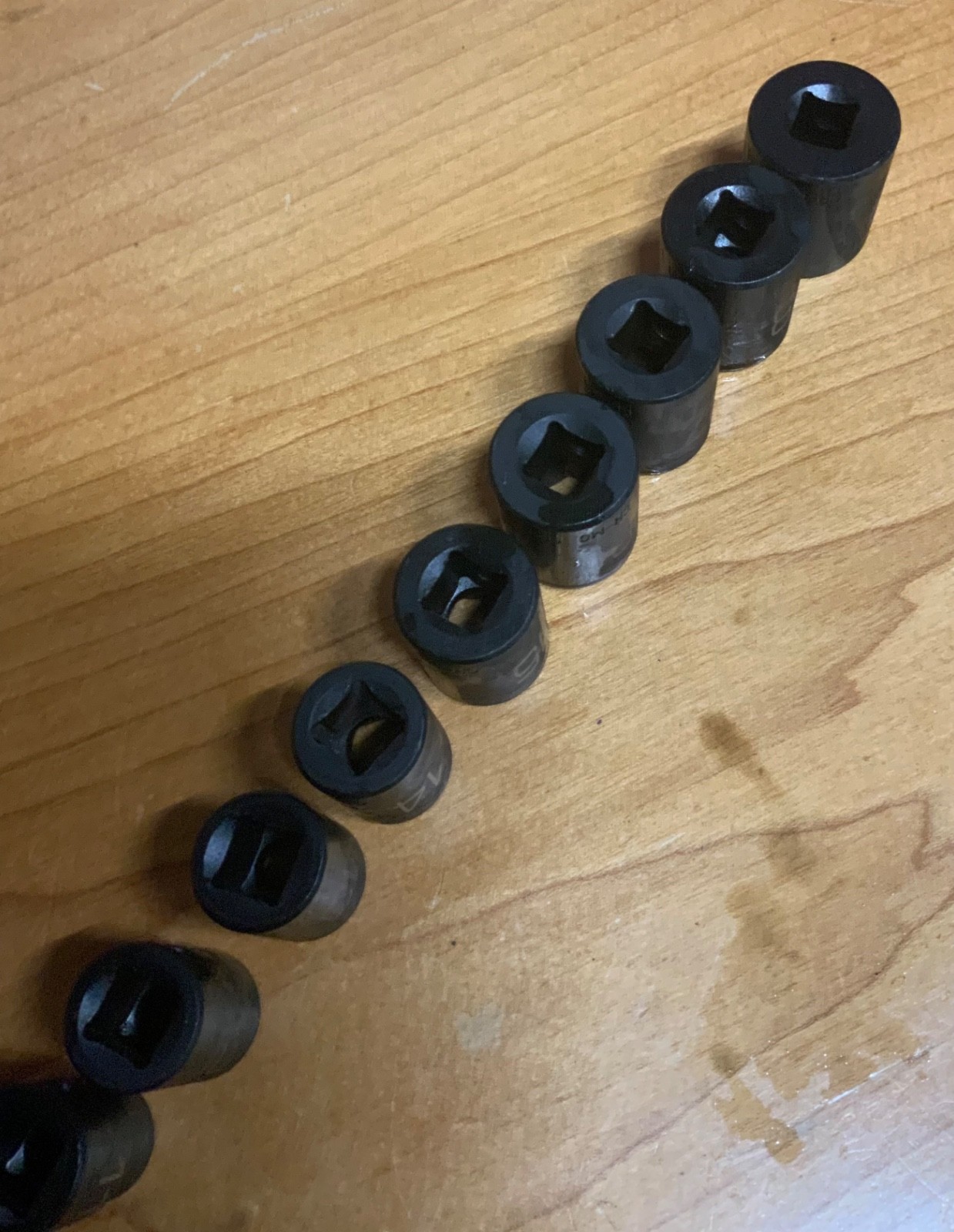 matco tool impact socket set 3/8