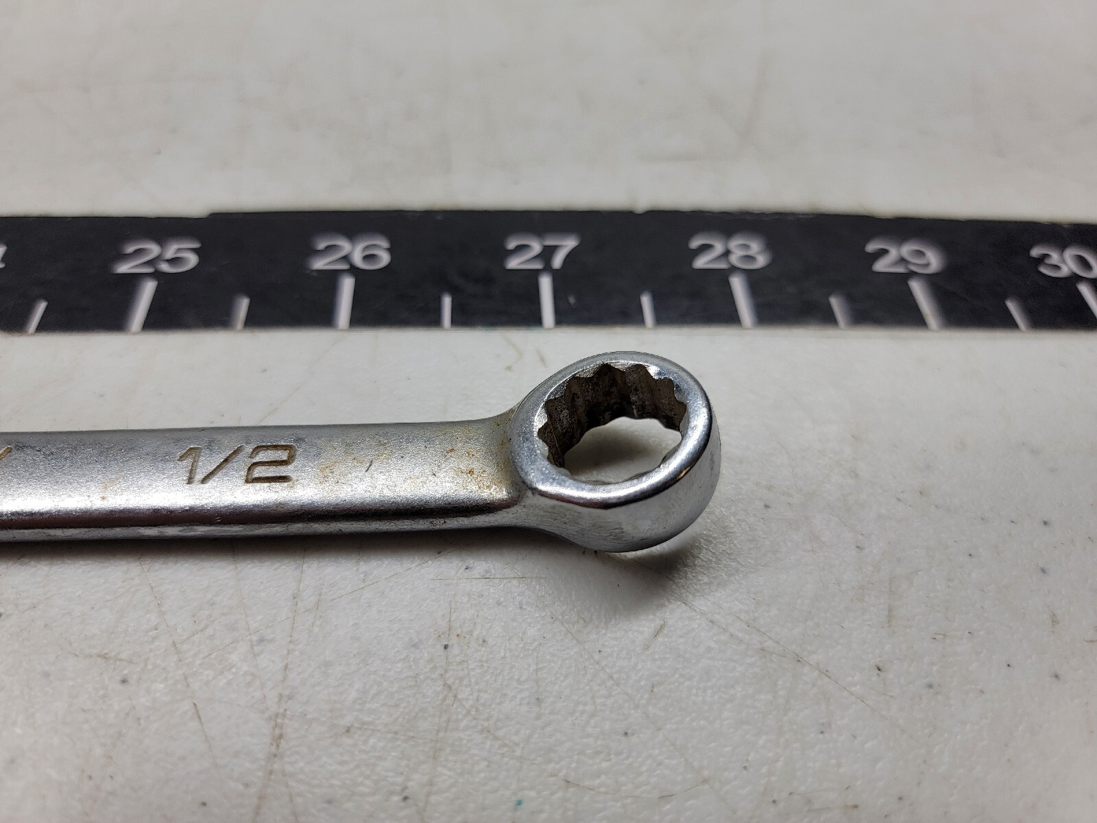 Wright Tools USA 1116 SAE 1/2″ Combination Wrench – Satin Finish – 12 Point b-x