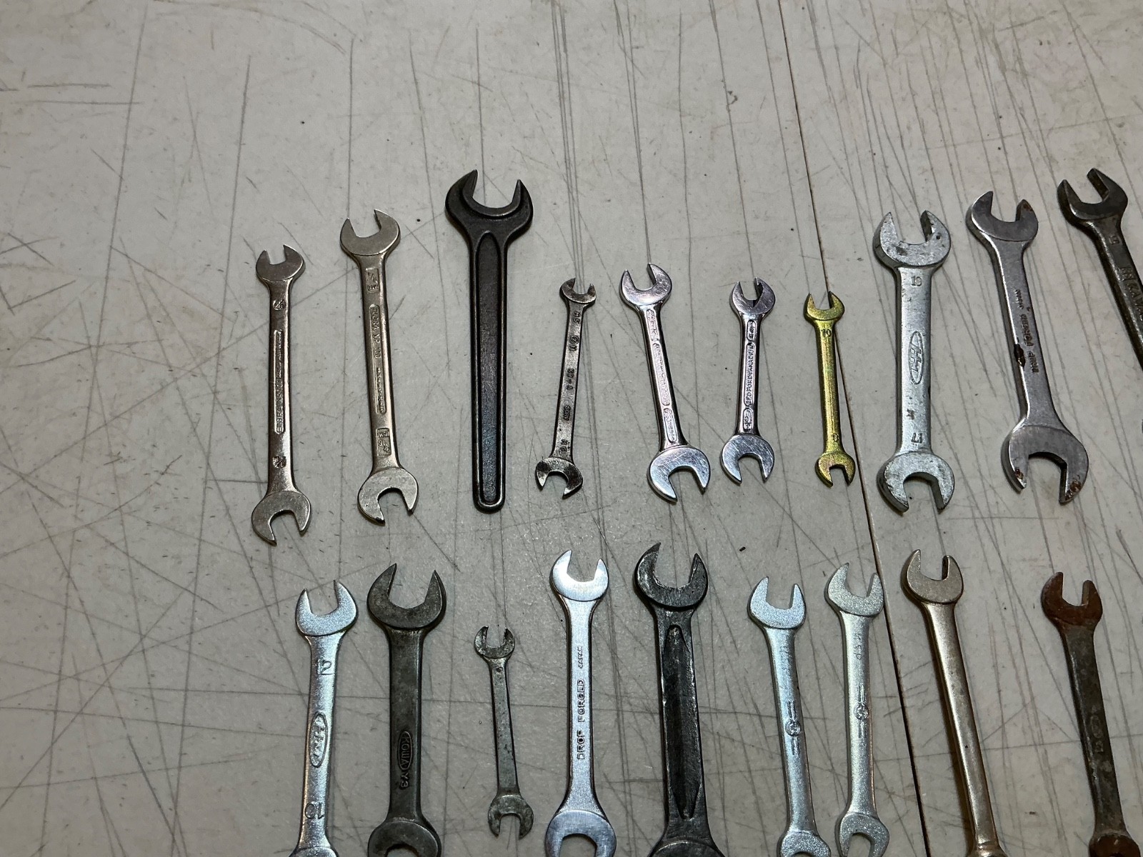 26 asst Car/motorcyle wrenches (HM, DIN, etc) all for $50 OBO free shipping