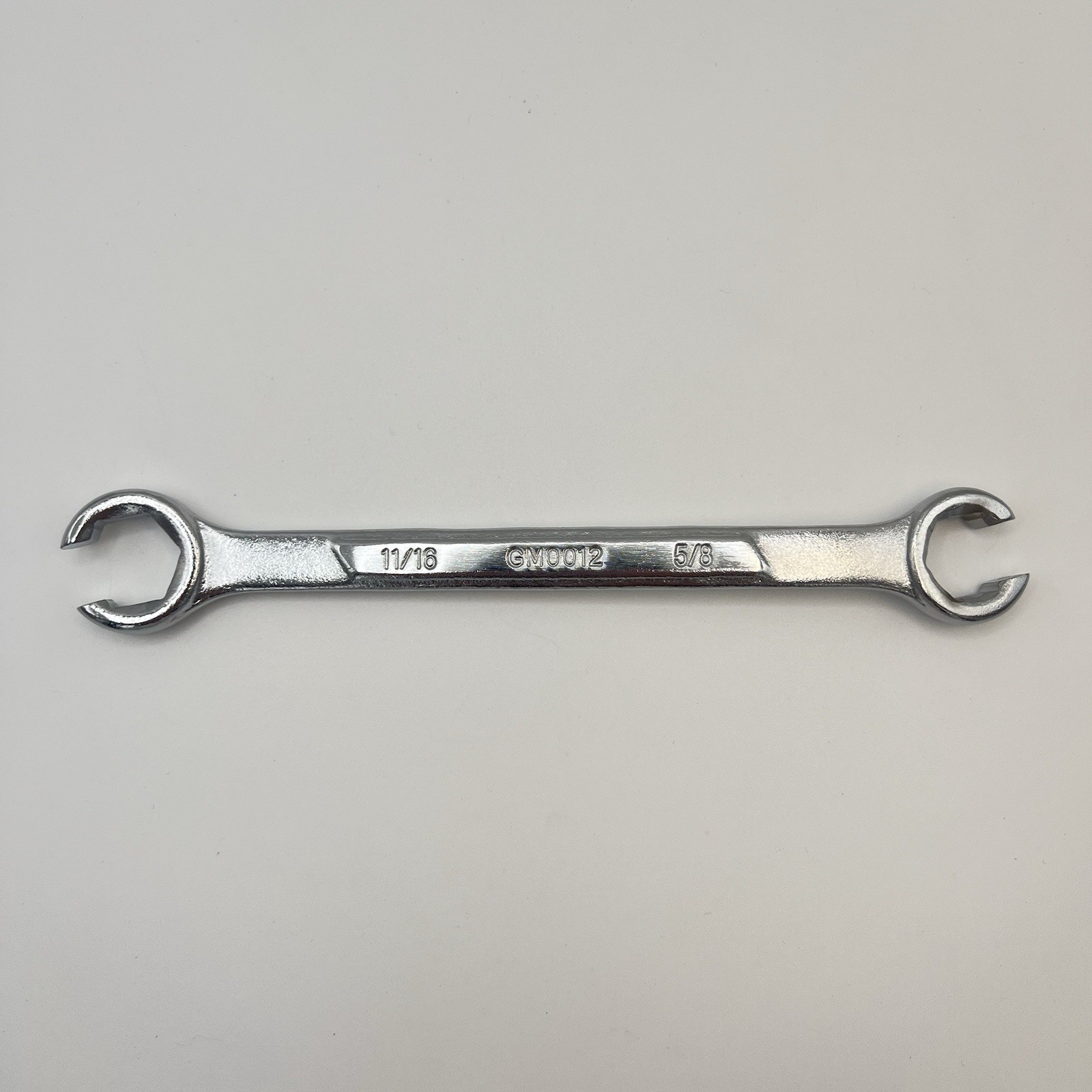 Power Torque 5/8″ x 11/16″ Double Open End Flare Nut Line Wrench Tool GM0012