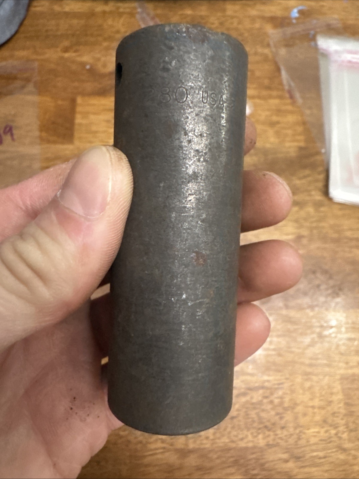 Snap-on Tools USA 1/2″ Drive 6-POINT SAE 7/8” DEEP Impact Socket SIM280 #408