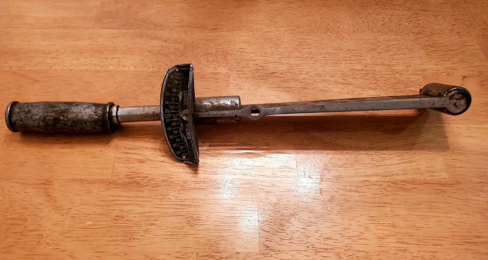 Mac Tools 1/2 Drive 0-100 Foot Pounds Torque Wrench For Parts Or Repair TMA-100