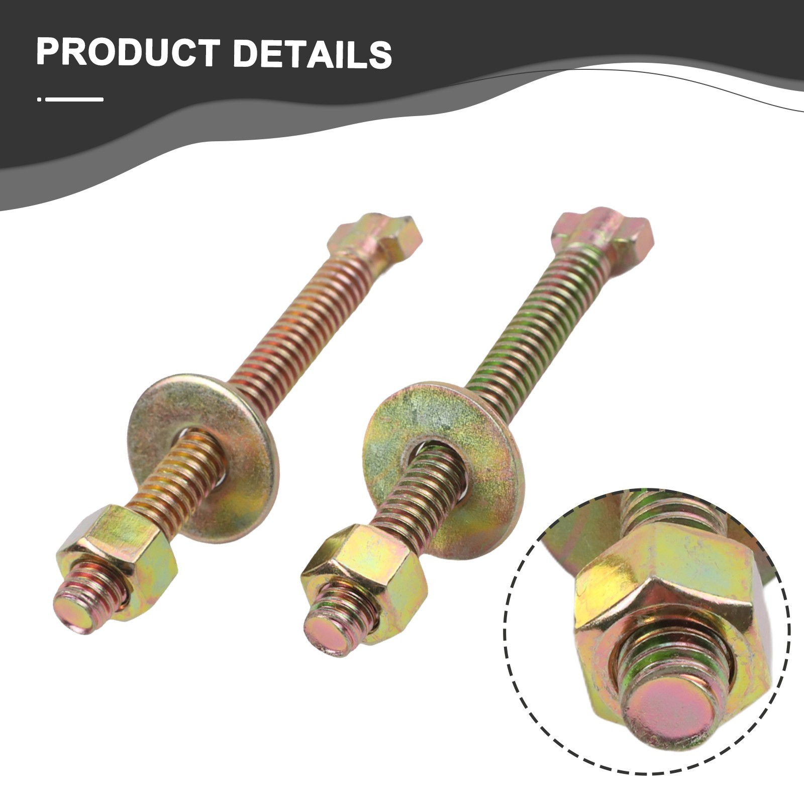 Rust Resistant Brake Cage Bolts For Bendix 800921 For TR800921 Air Brakes