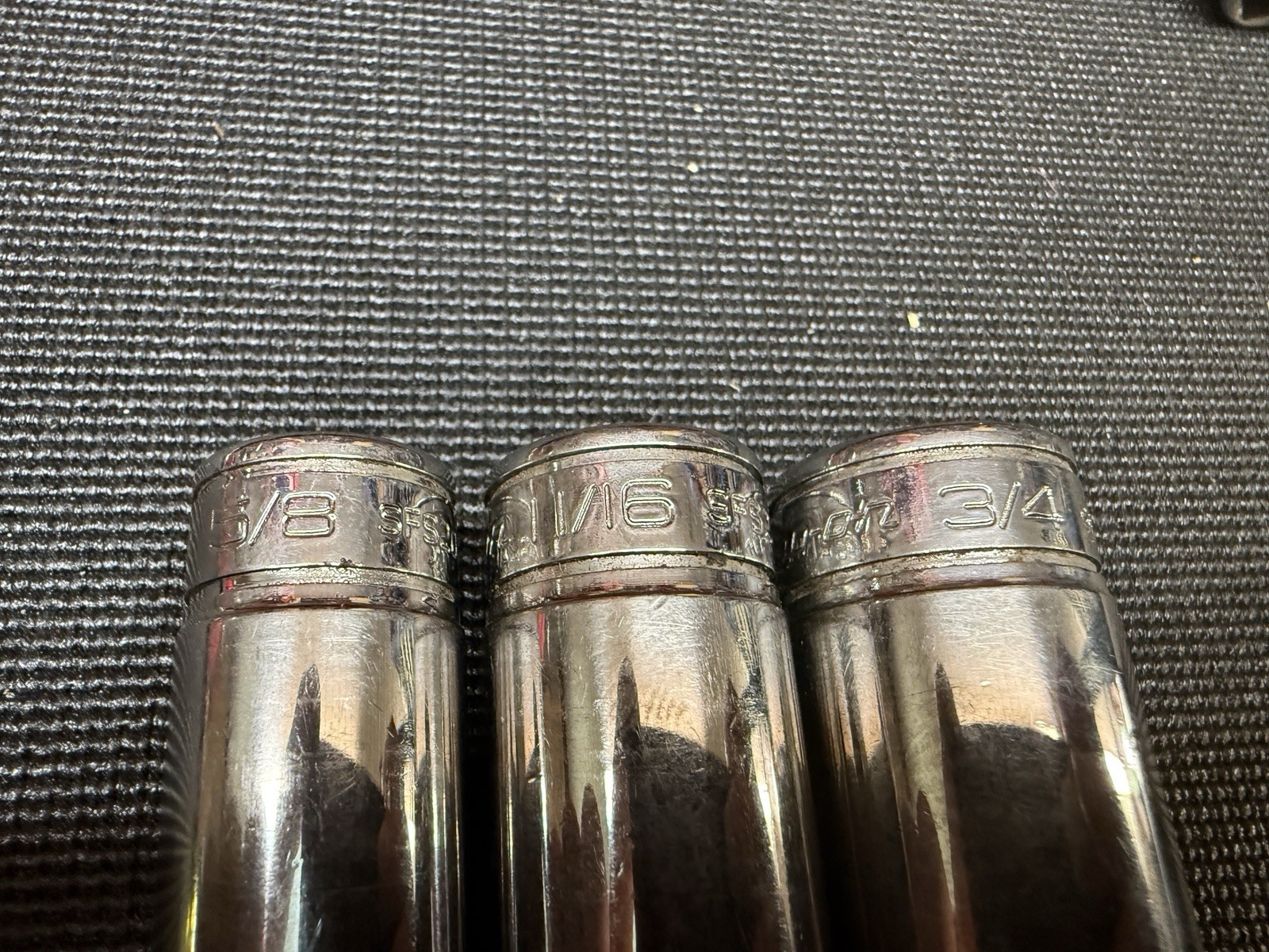 Snap On 3/8” Drive Socket Set 3/8 To 7/8