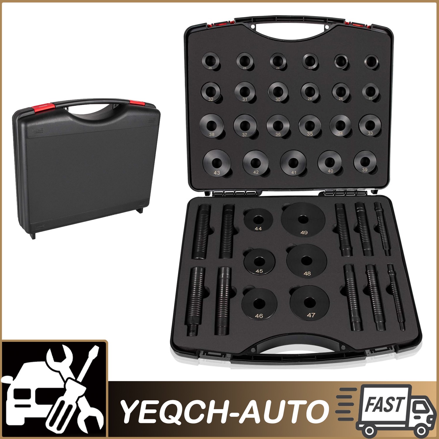 39PCS T-0220-39 Master Bushing Driver Set for Chrysler GM Ford Transmissions