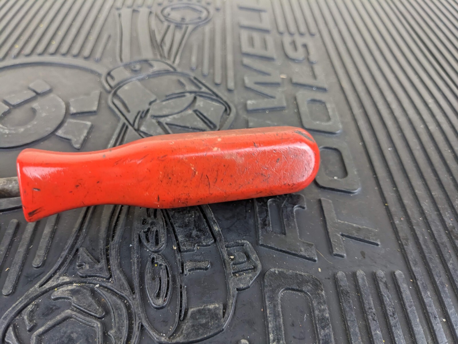 #as234 MAC Tools USA S14A Brake Spring Retainer Tool Solid Red Classic Handle