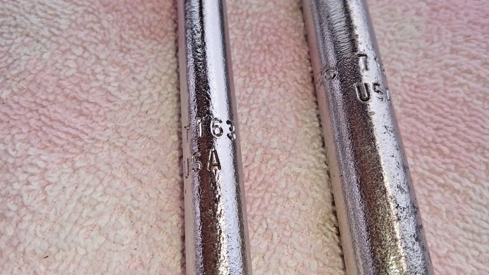 OTC USA LADY FOOT ROLLING HEAD PRY BARS 10″15″ WELL USED CLEAN seal shop bearing