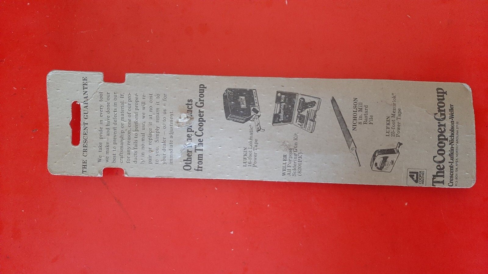 New NOS Vintage Crescent USA Thin Nose Slip Joint Pliers L-28 L28V
