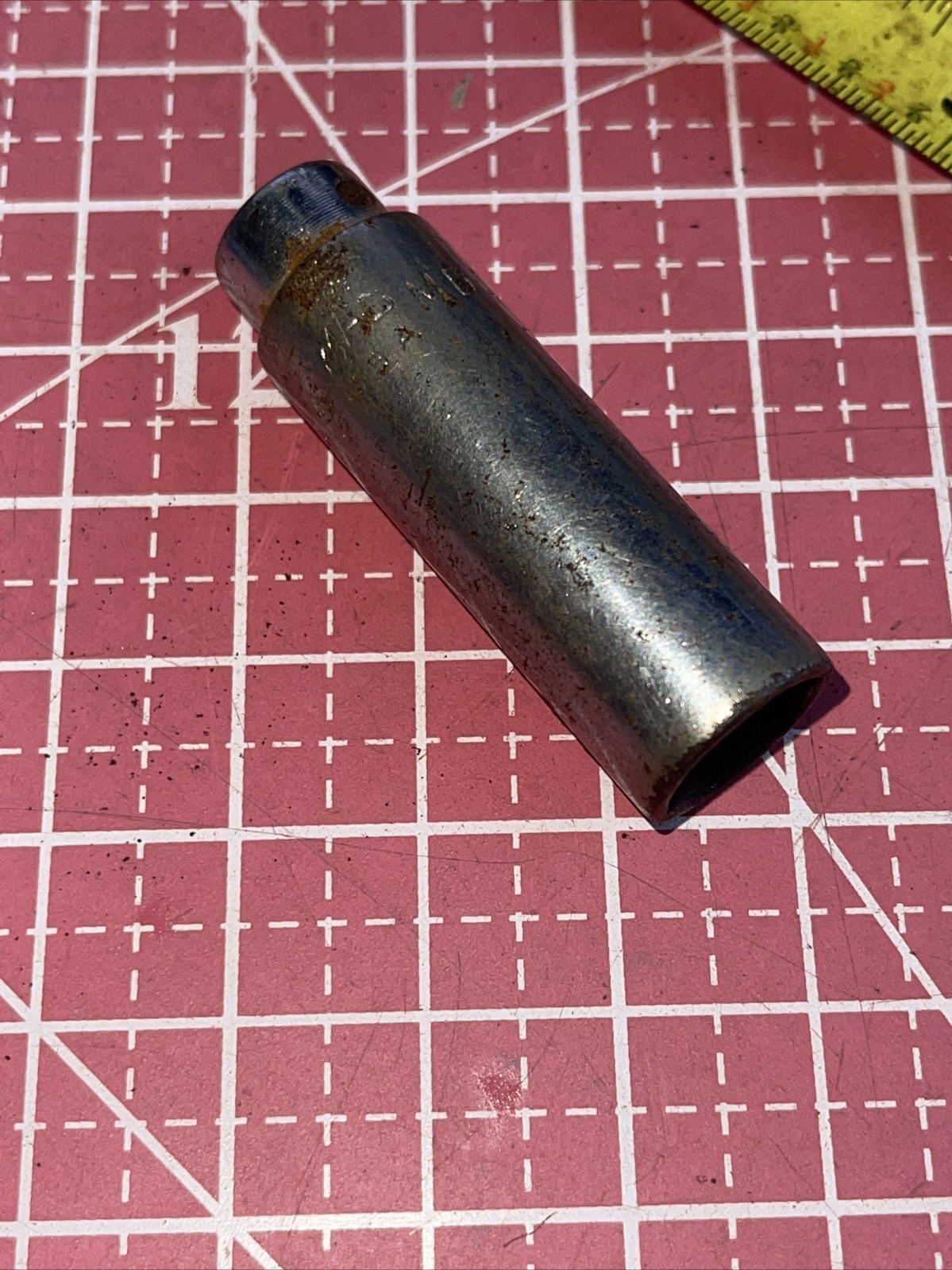 MAC USA MD146 7/16 In SAE 1/4” Drive 6 Point Deep Socket Vintage 7/16” 1/4