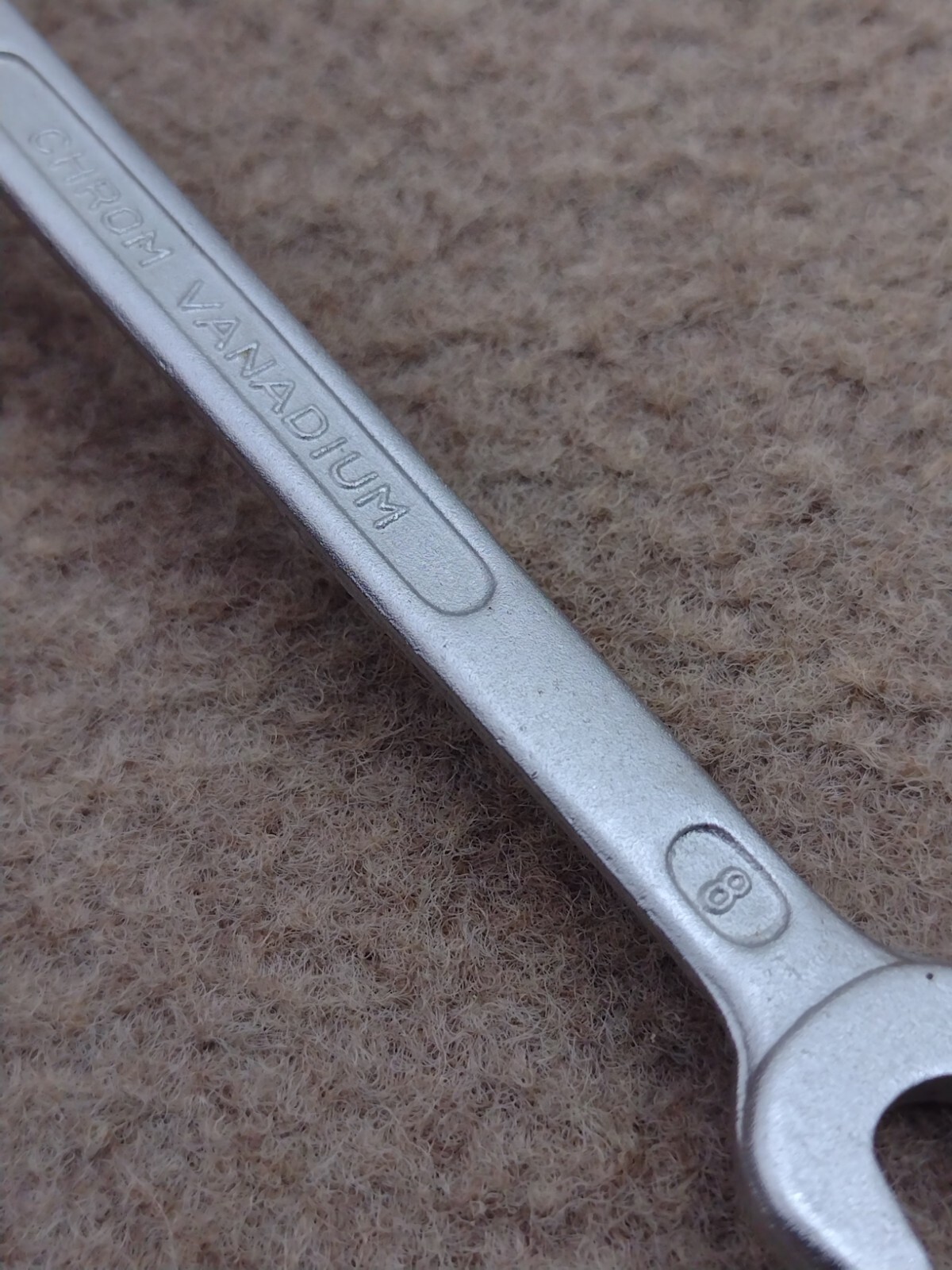Rahsol 8mm x 10mm Double Open End Wrench Germany German Made Chrome Vanadium .