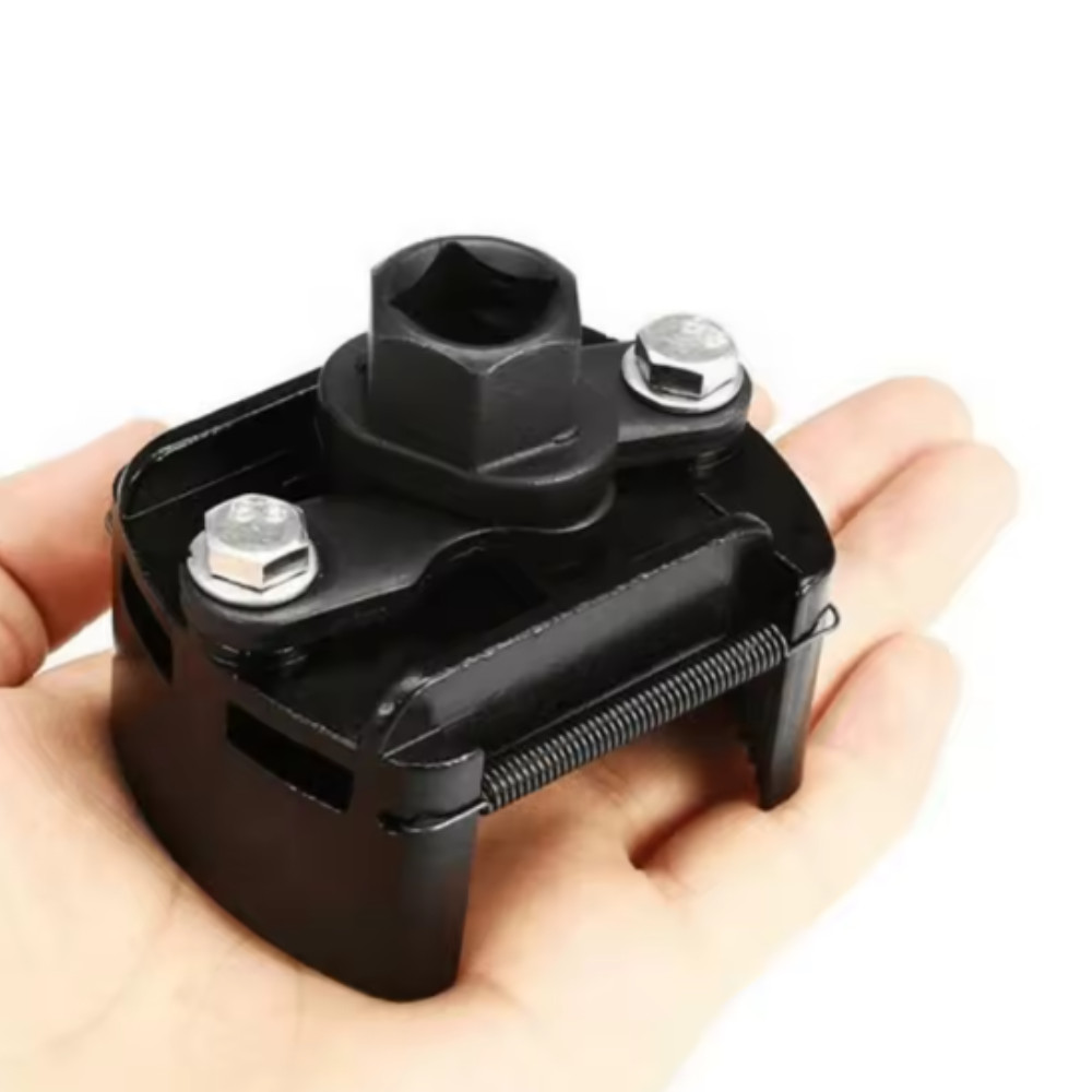 Oil Filter Wrench Set Universal Adjustable for 60mm-80mm Removal Tool Cap 1/2