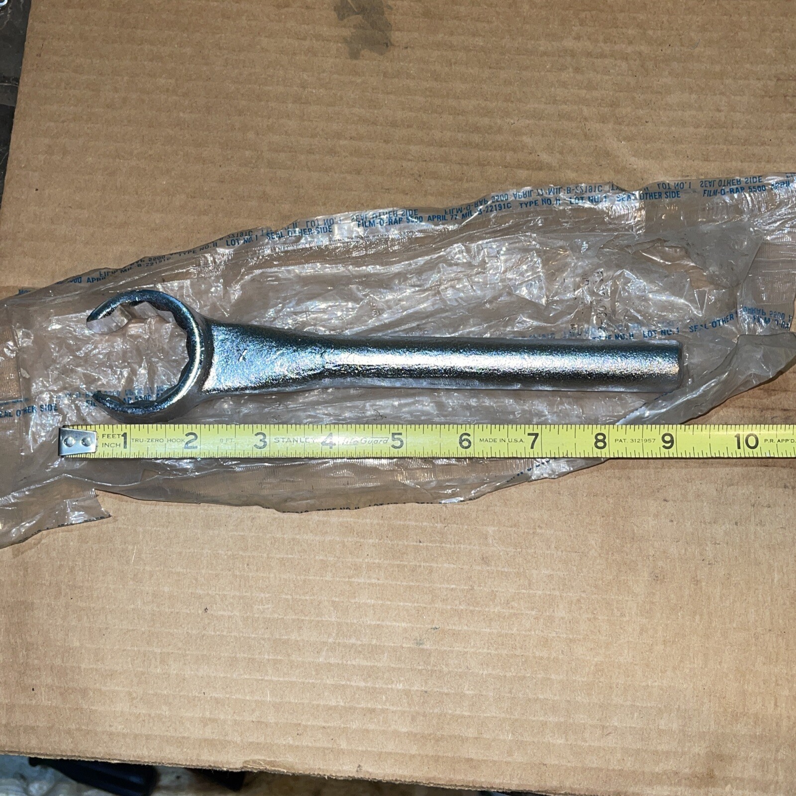Fairmount Tools USA 1-3/8 in SAE Tubular Line Flare Nut Box Wrench 9″ Nice!