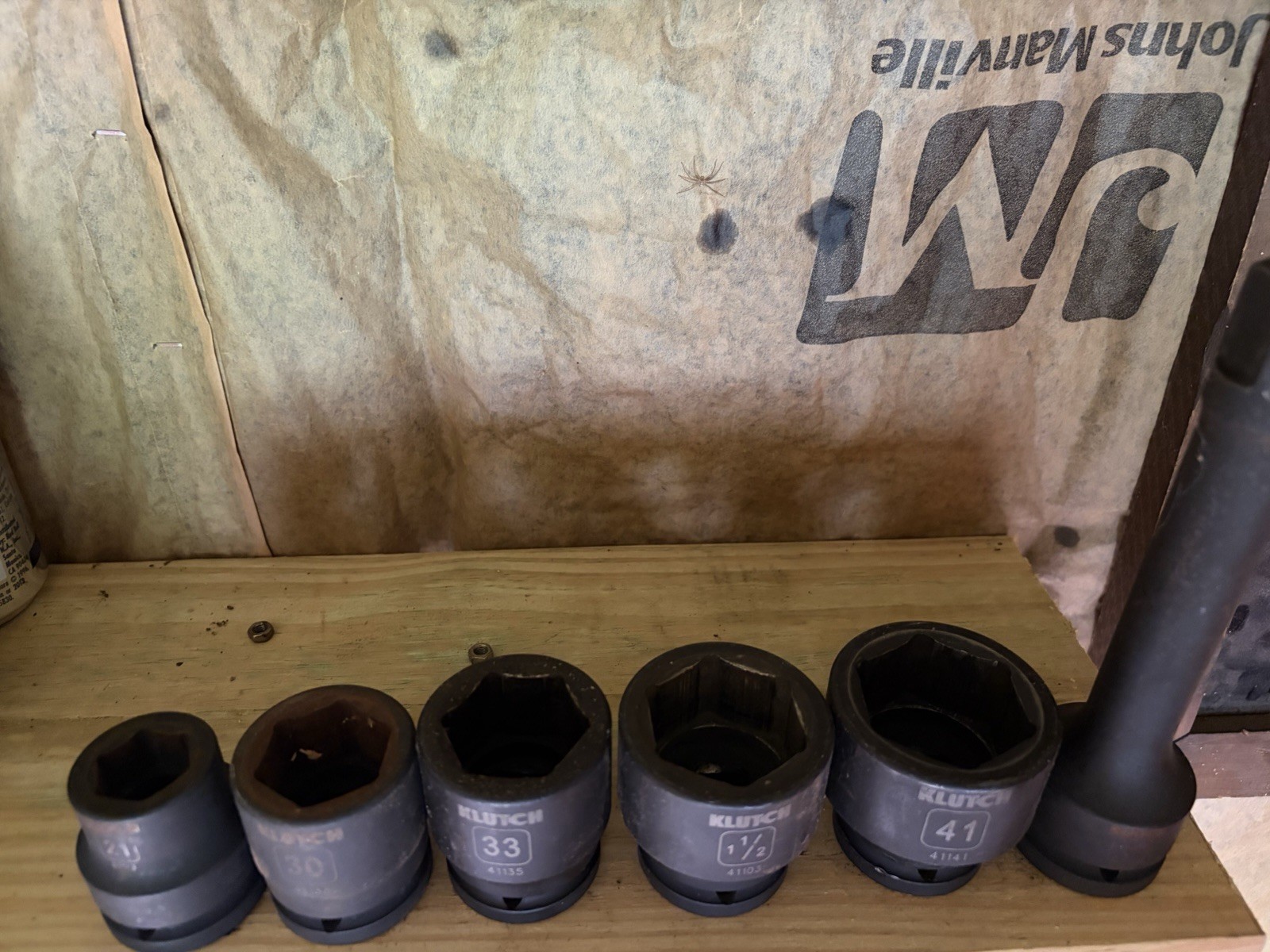 Klutch 3/4 Drive Socket Assortment