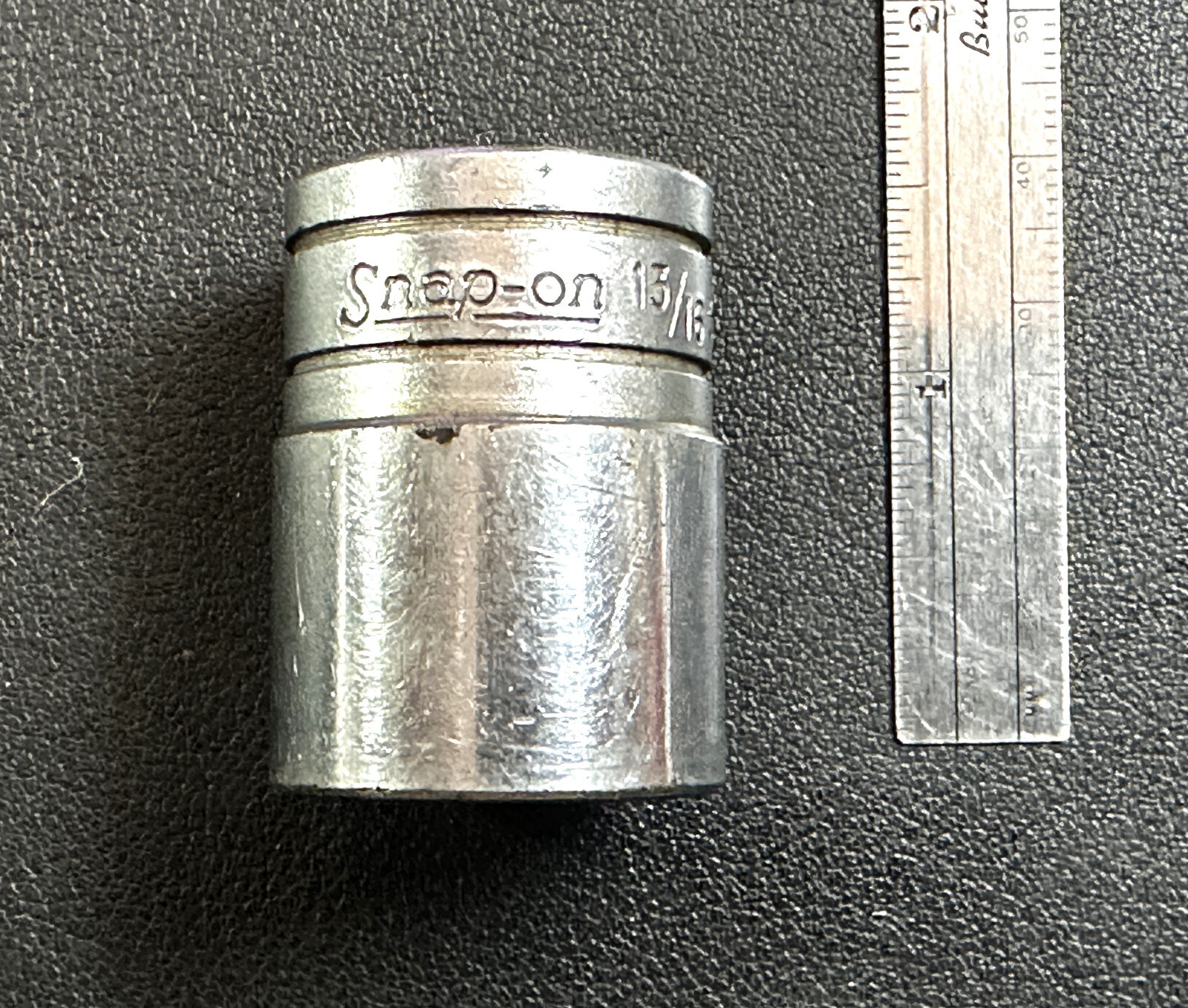 SNAP ON SW261 1/2″ Drive 12-Point SAE 13/16″ Flank Drive® Shallow Socket USA
