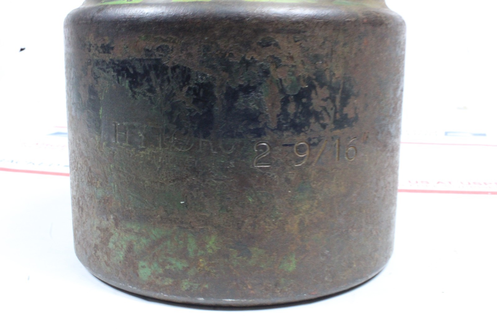 HYTORC INDUSTRAIL SOCKET 2-9/16 1-1/2 DRIVE 6 POINT IMPACT SOCKET