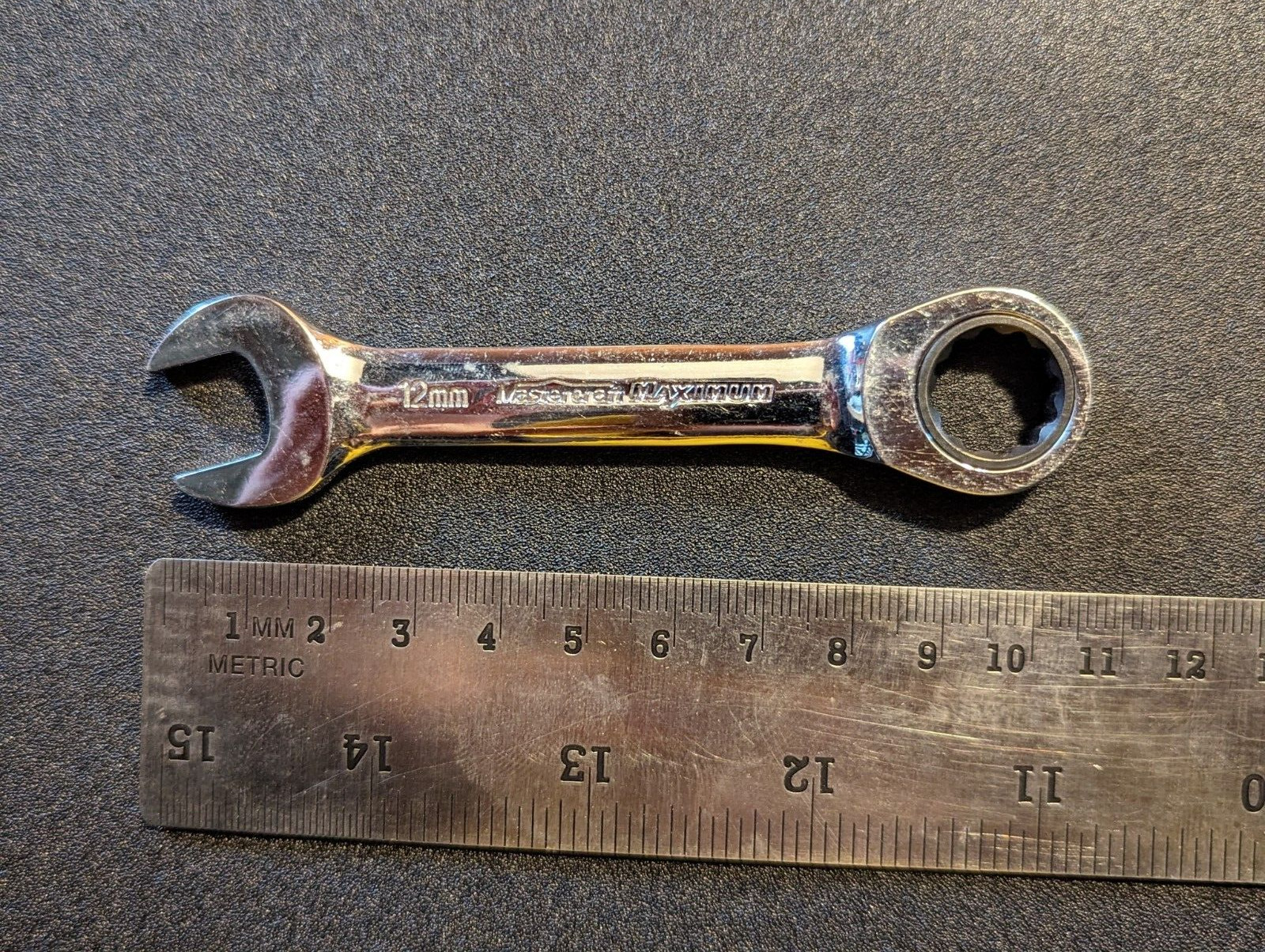 12mm Ratcheting Wrench Mastercraft Maximum – Short Handle