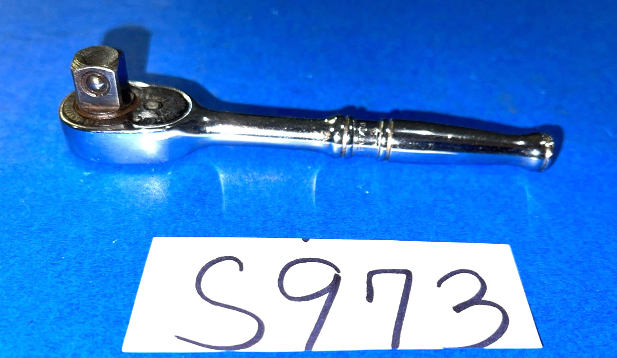 SNAP-ON TOOLS 3/8 DRIVE COMPACT HEAD RATCHET 4-3/8 INCHES LONG FM70A