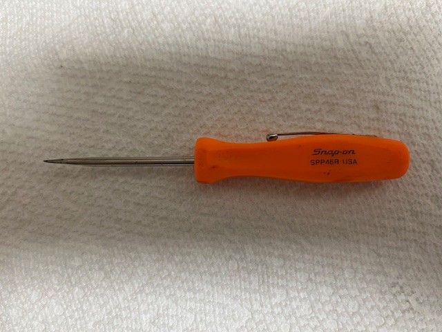 Snap-on SPP46B Pocket Screwdriver — Orange