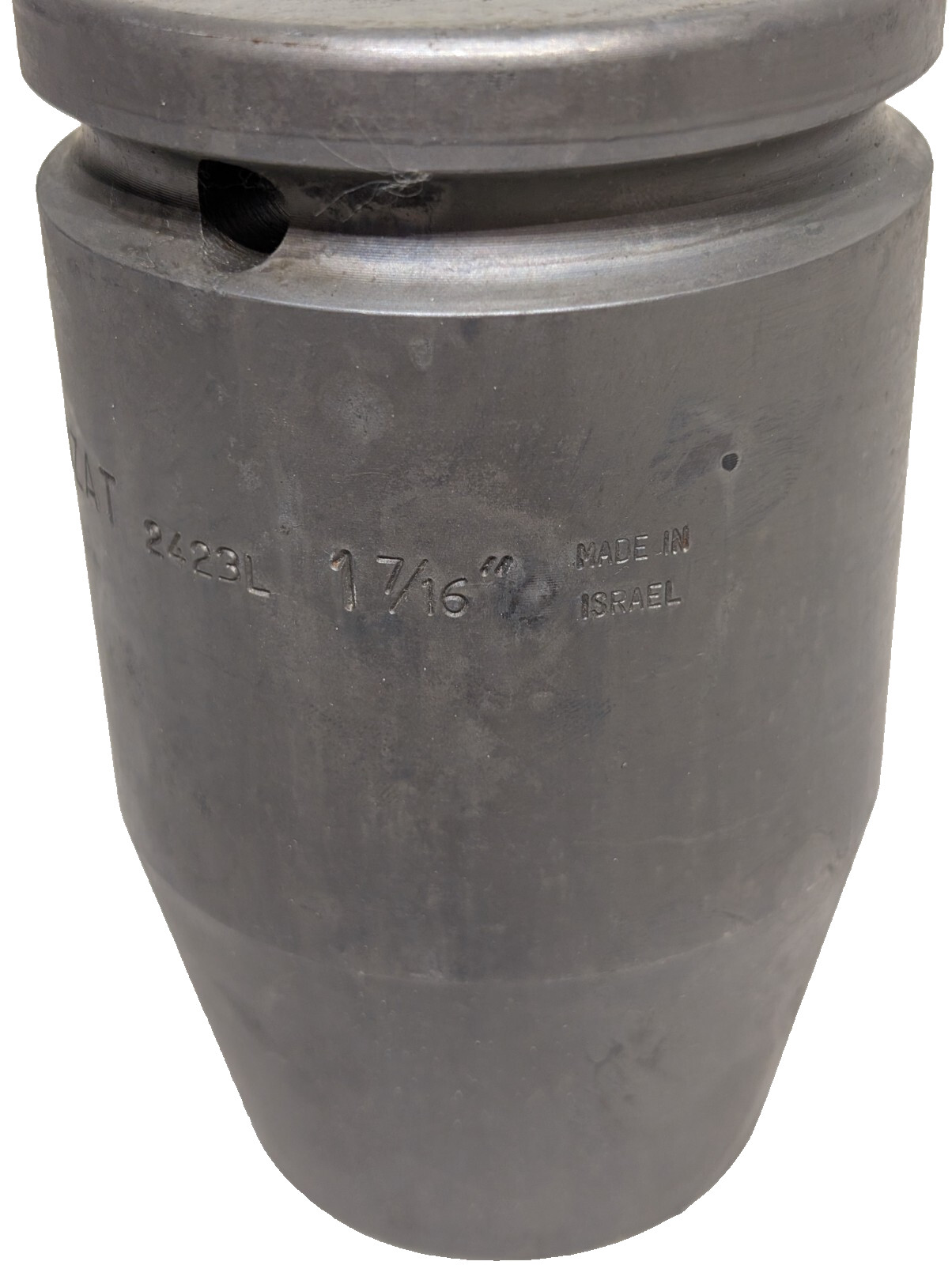 Ozat 2423L: 1-7/16″ Deep Impact Socket 1-1/2″ Drive 6 Point Made in Israel
